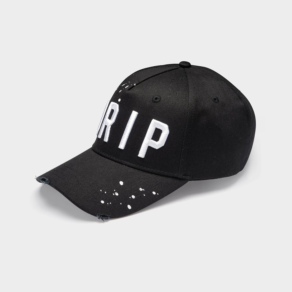 Distressed "DRIP" Embroidered Trucker Cap - SVPPLY. STUDIOS