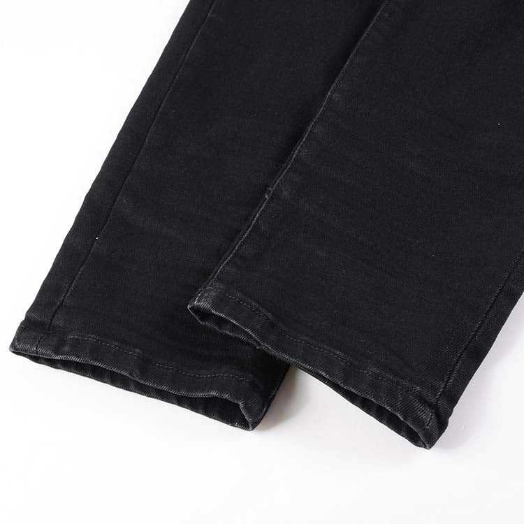 Essential Ripped Denim Jean - Black