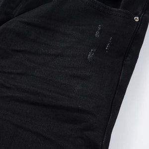 Essential Ripped Denim Jean - Black