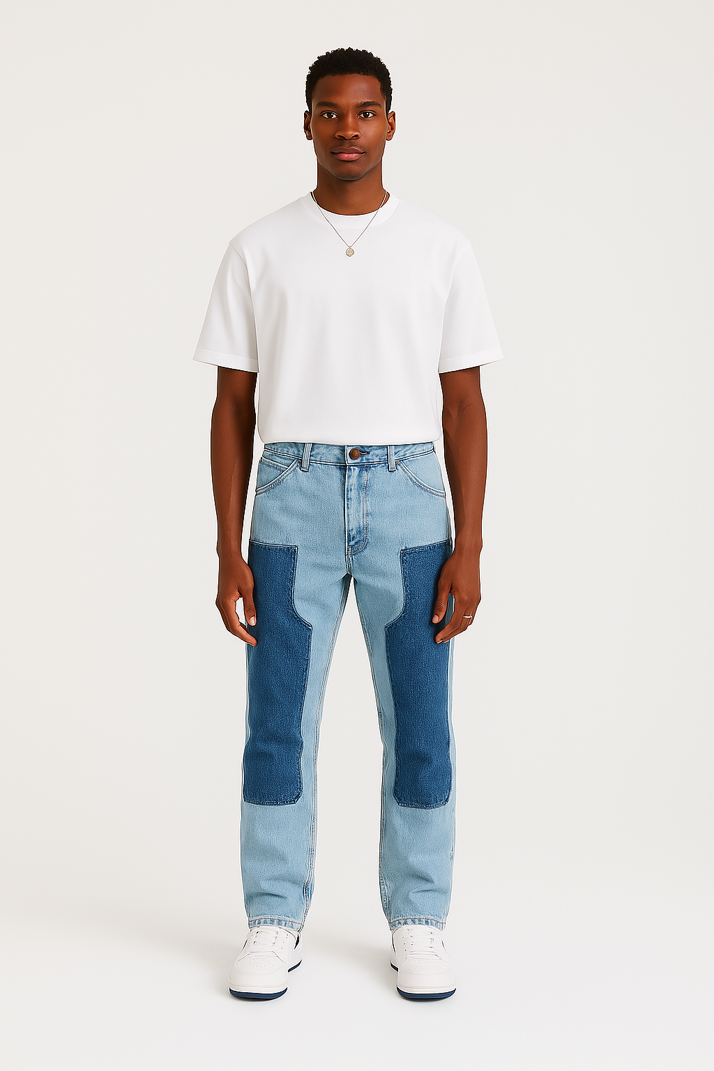 Cargo Carpenter Denim Jean - Blue