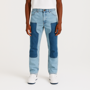 Cargo Carpenter Denim Jean - Blue