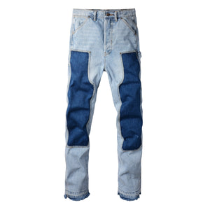 Cargo Carpenter Denim Jean - Blue