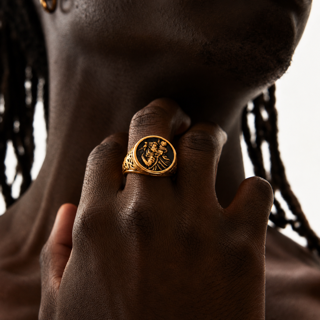 St Joseph Gold Ring
