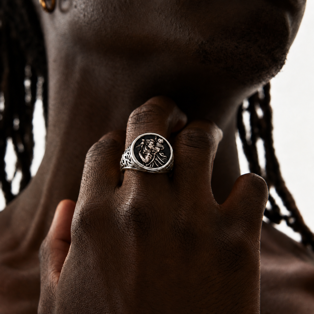 St Joseph Silver Ring